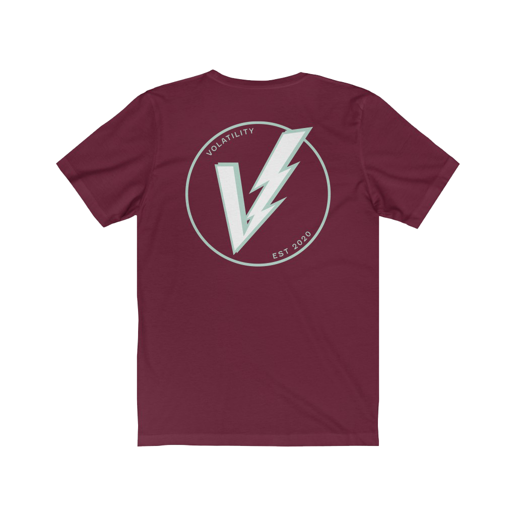 Volatility Signature Electric V Symbol Tee