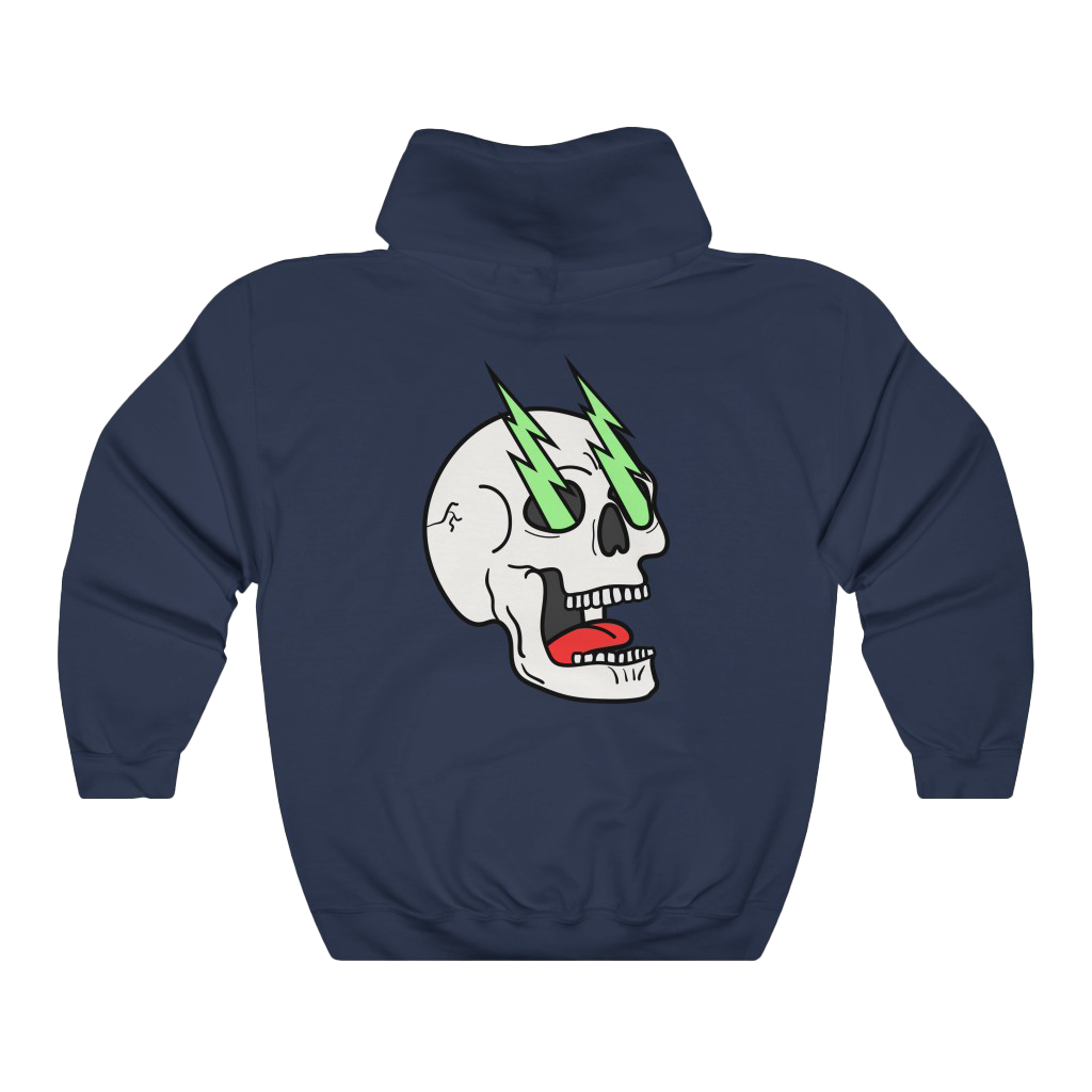 Volatility Electric Skull Hoodie