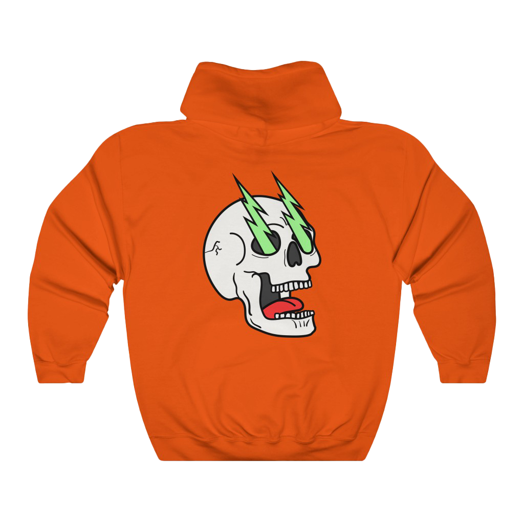 Volatility Electric Skull Hoodie