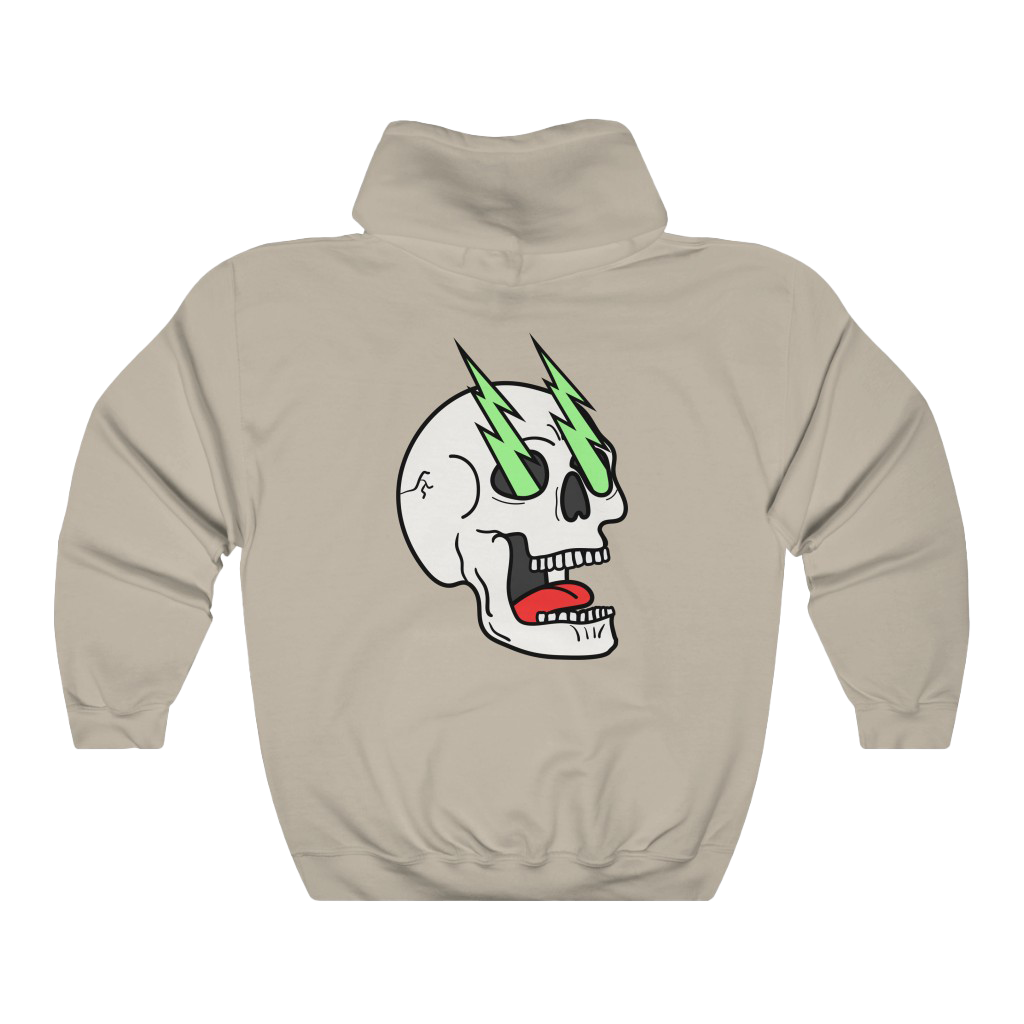 Volatility Electric Skull Hoodie